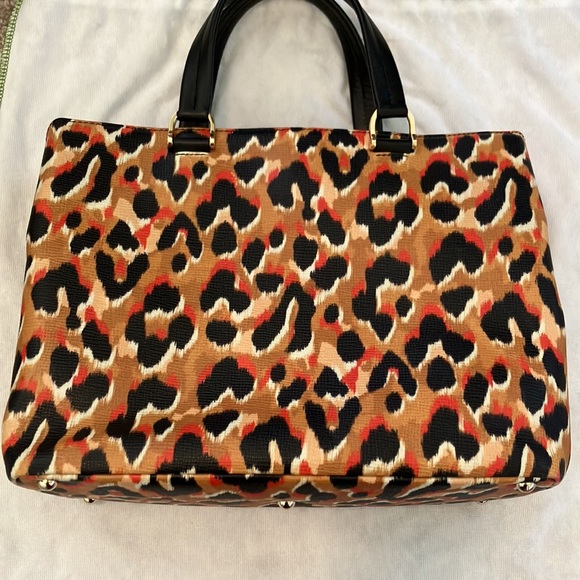 RARE Longchamp Honore Panthere Bag (Leopard/Cheetah print) 😻 - Picture 4 of 9